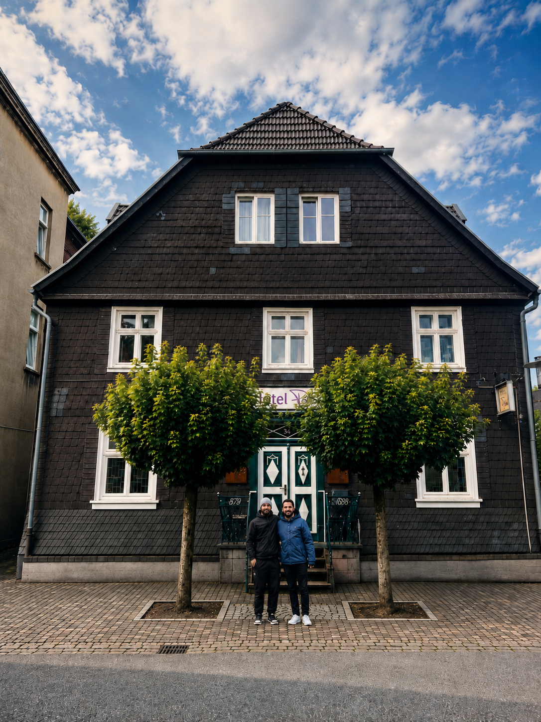 Johann und Gerasimos – Gastgeber Hotel Pemü